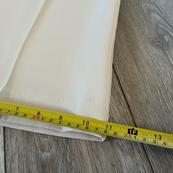 LOFT Versa Crepe Drape Pleated Relaxed Straight Pants Petite NWT - Picture 12 of 12